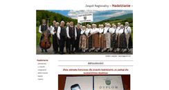 Desktop Screenshot of nadolzianie.kaczyce.net